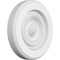 Ekena Millwork Standard Grayson Bullseye Rosette With Rounded Edge, 5"W x 5"H x 3/4"P ROSP050X050X075GRY04 - alternate 1